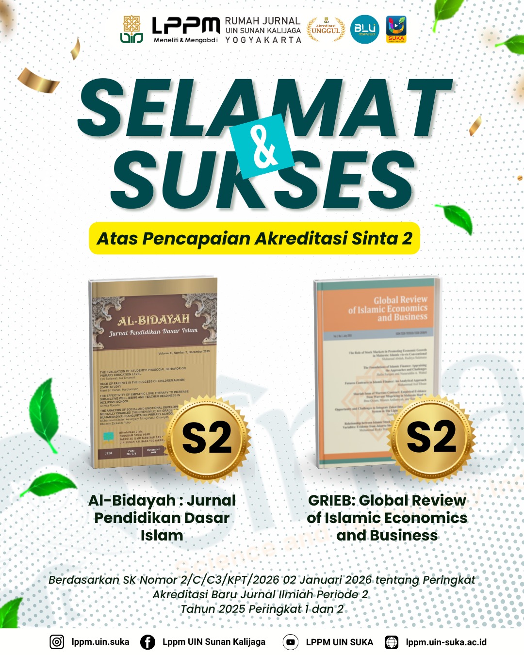 🎉 Selamat dan Sukses 🎉