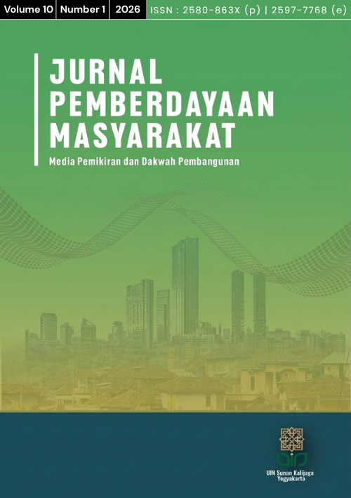 					View Vol. 10 No. 1 (2026): Jurnal Pemberdayaan Masyarakat
				