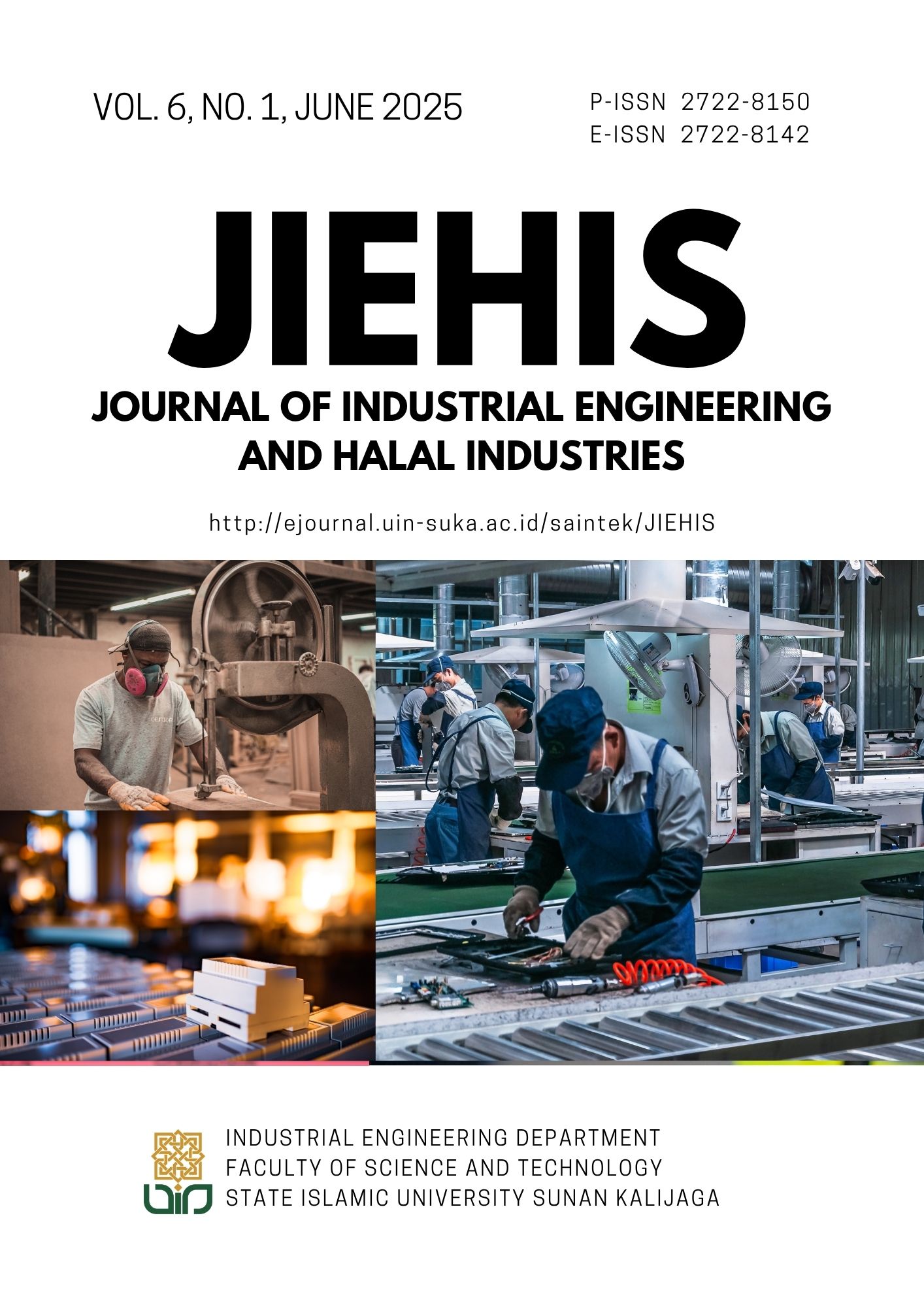 					View Vol. 6 No. 1 (2025): Journal of Industrial Engineering and Halal Industries (JIEHIS)
				